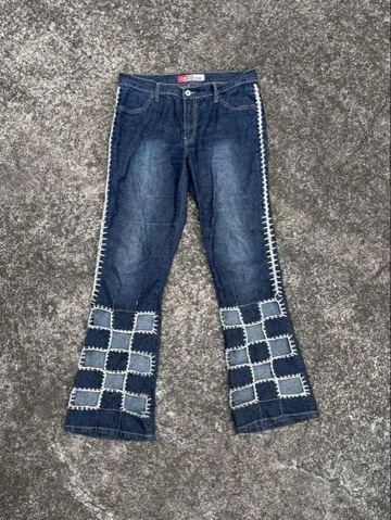 archive Design Flare denim