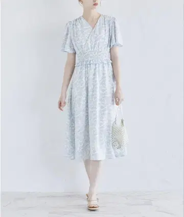 tocco closet 트왈 드 주이 프린트 원피스