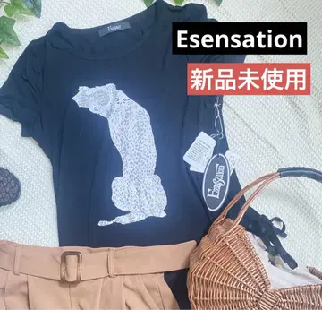 Esensation 이센세이션 이터널 레이즈 티셔츠 레오파드