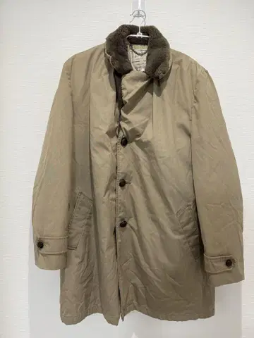 60s L.L.Bean 다운 코트  필기체