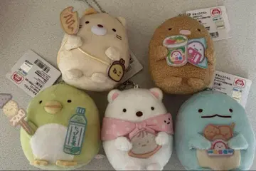 스미코구라시 타피오카 편의점 볼 체인 포함 봉제 인형 전 5종 2
