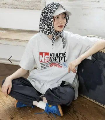 니코앤드 모듬 프린트 더블 ZIP T셔츠