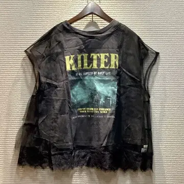 Java 자바 튤 & 티셔츠 2개 세트 KILTER 락 티셔츠