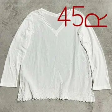 45R 풀오버 셔츠 블라우스 45rpm R-7717