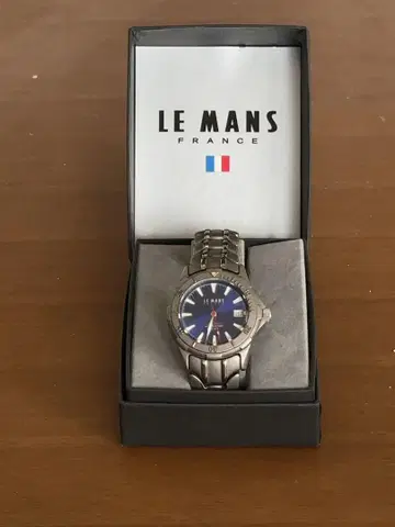 LE MANS 쿼츠 손목시계 파랑