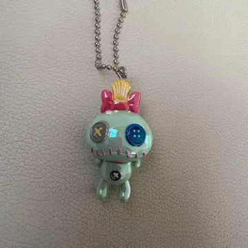 디즈니 스쿱 램프 키링 스티치 레어