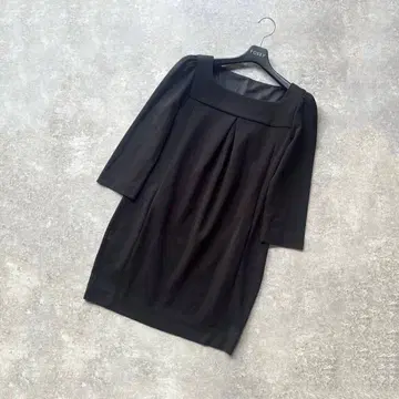 FOXEY NY 38 블랙 튜닉 상의