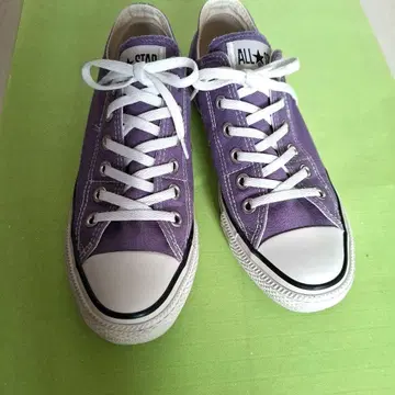 ALL STAR 퍼플 로우컷 스니커즈