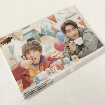가면라이더 가브 특전 브로마이드 쇼마 카라키타 카토 캐릭터 북