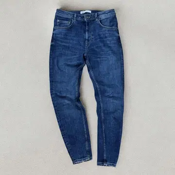 ZARA 자라 스키니 데님 청바지 테이퍼드 실루엣 30