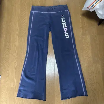 80-90s champion 플레어 스웨트 팬츠 오니 페이드