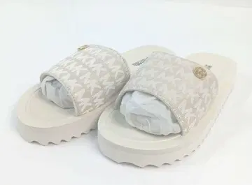 새상품 마이클 코스 여성용 샌들 23cm 오트밀 경량, 하자있는 상품