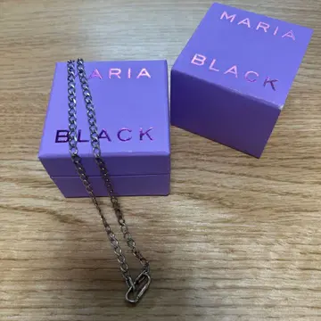 Maria Black 목걸이 초커 체인 카라비너