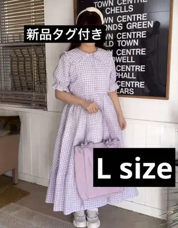 택 포함 새 상품 시마무라 x 아오키 미사코 원피스