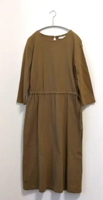 라코스테 롱 원피스 34 브라운