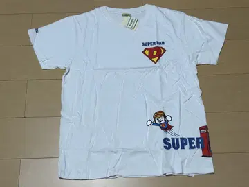 세탁소 Laundry SUPER DAD 아빠 티셔츠 L 사이즈