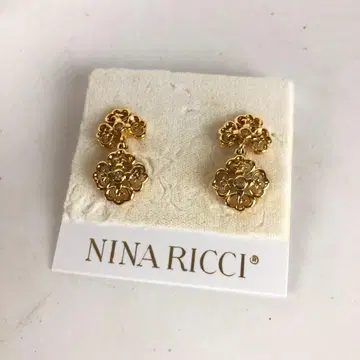 NINA RICCI 니나리치 귀걸이 골드 여성용 브랜드