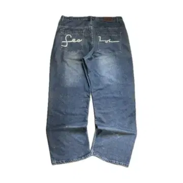 SEAN JOHN 데님 42 sk8 초와이드 데님 B계 데님 jnco