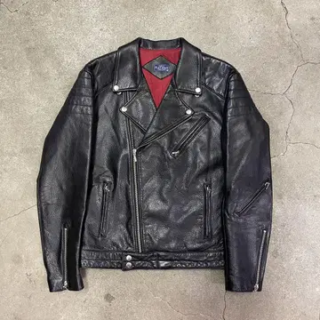 FLATHEAD 플랫 헤드 가죽 더블 라이더 자켓 M