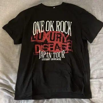 ONE OK ROCK LUXURY DISEASE 티셔츠 M 원옥