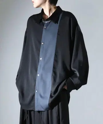 빅 실루엣 긴팔 셔츠 [Confirm]
