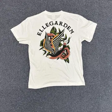 ELLEGARDEN 스와로 티셔츠 M 화이트 새상품급