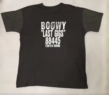 boowy 셔츠 BOOWY LAST GIGS 88445 도쿄 돔