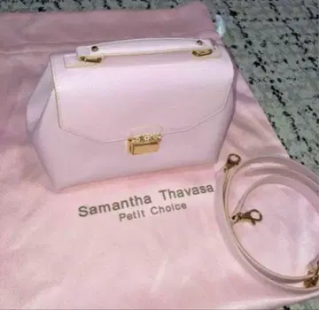 Samantha Thavasa 사만다 타바사 숄더백 핑크