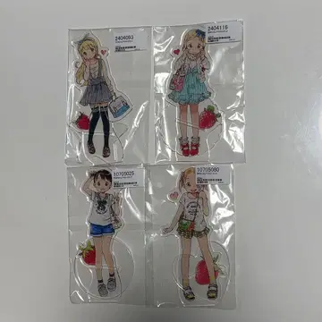 딸기 마시마로 아크릴 스탠드 세트