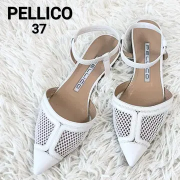 PELLICO 펠리코 메쉬 앵클 스트랩 플랫 샌들