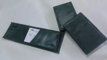 세로형 명함 케이스 올리브 엠보싱 카모플라쥬 방수 방염