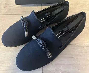 GIUSEPPE ZANOTTI 쥬세페 자노티 블랙 슬립온 42