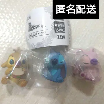 어깨 쿵 Fig. 릴로 & 스티치 3종 세미 컴플리트 가챠 디즈니