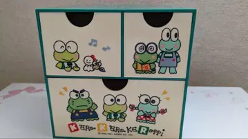 산리오 케로케로케롯피 레트로 잡화 케이스