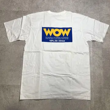 90s wow 티셔츠 데드스탁 기업계