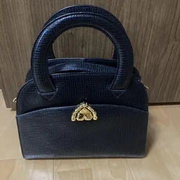 Ungaro 네이비 핸드백