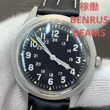 정품 BENRUS BEAMS PLUS 별주 763SS QZ 벤라스