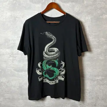 Harry Potter 슬리데린 티셔츠 블랙 XL WB 공식