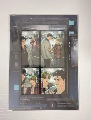 한국 BL 징크스 감시 카메라 4컷 필름 Jinx