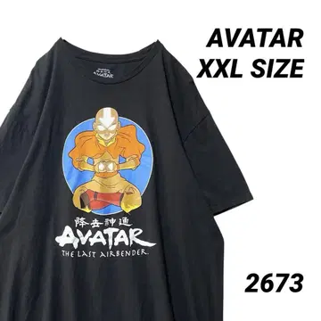 AVATAR 전설의 소년 앙 반팔 티셔츠 XXL 애니메이션 캐릭터