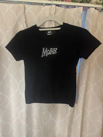 MOBB mobb 반팔 티셔츠 블랙 스톤