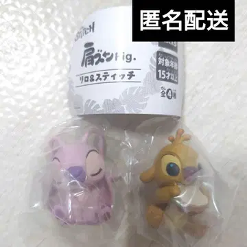 어깨 쿵 Fig.  릴로 & 스티치 엔젤 루벤 가챠 2종