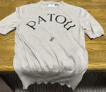 PATOU 반팔 상의 베이지 S