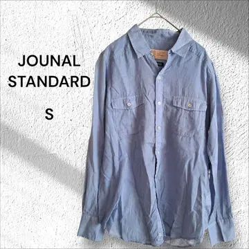 JOUNAL STANDARD dragoni 라이트 블루 긴팔 셔츠 S