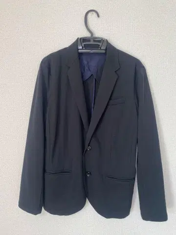 SLICK 블랙 테일러드 자켓