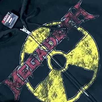MEGADETH 후드티 M 사이즈 메가데스