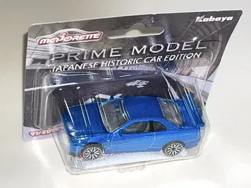 마조렛 프라임 모델 닛산 스카이라인 GT-R R34 파랑 .