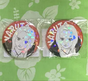 NARUTO 츠나데 2점 세트 올스타 캔뱃지 나루토