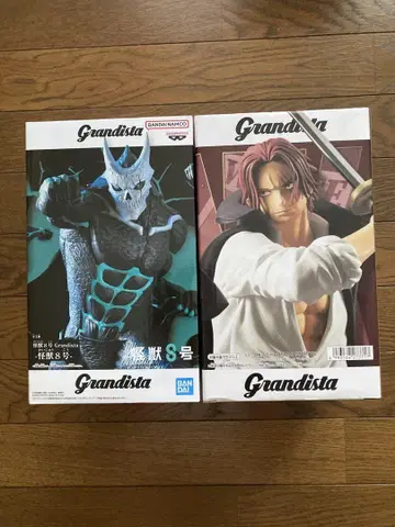 2개 세트 Grandista 괴수 8호 샹크스 피규어