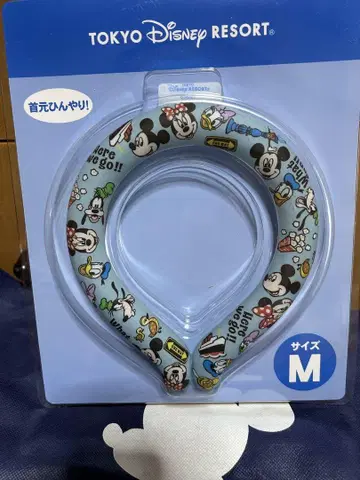 도쿄 디즈니 리조트 쿨 넥 반지 M 사이즈